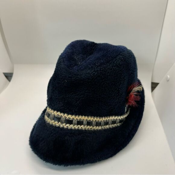 Stetson vintage union made gentlemans Tyrolean hat, Alpine style hat. Ear flaps main image 10